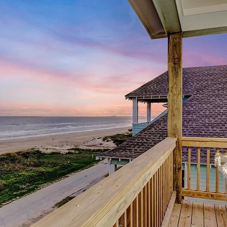 Beachfront - Hot Tub - Bbq - 14 Guests Bolivar Peninsula ภายนอก รูปภาพ