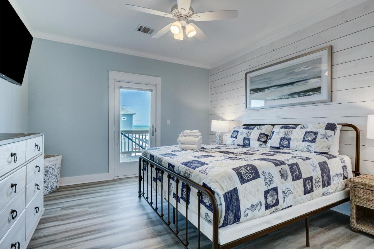 Beachfront - Hot Tub - Bbq - 14 Guests Bolivar Peninsula ภายนอก รูปภาพ