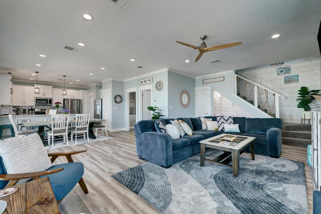 Beachfront - Hot Tub - Bbq - 14 Guests Bolivar Peninsula ภายนอก รูปภาพ