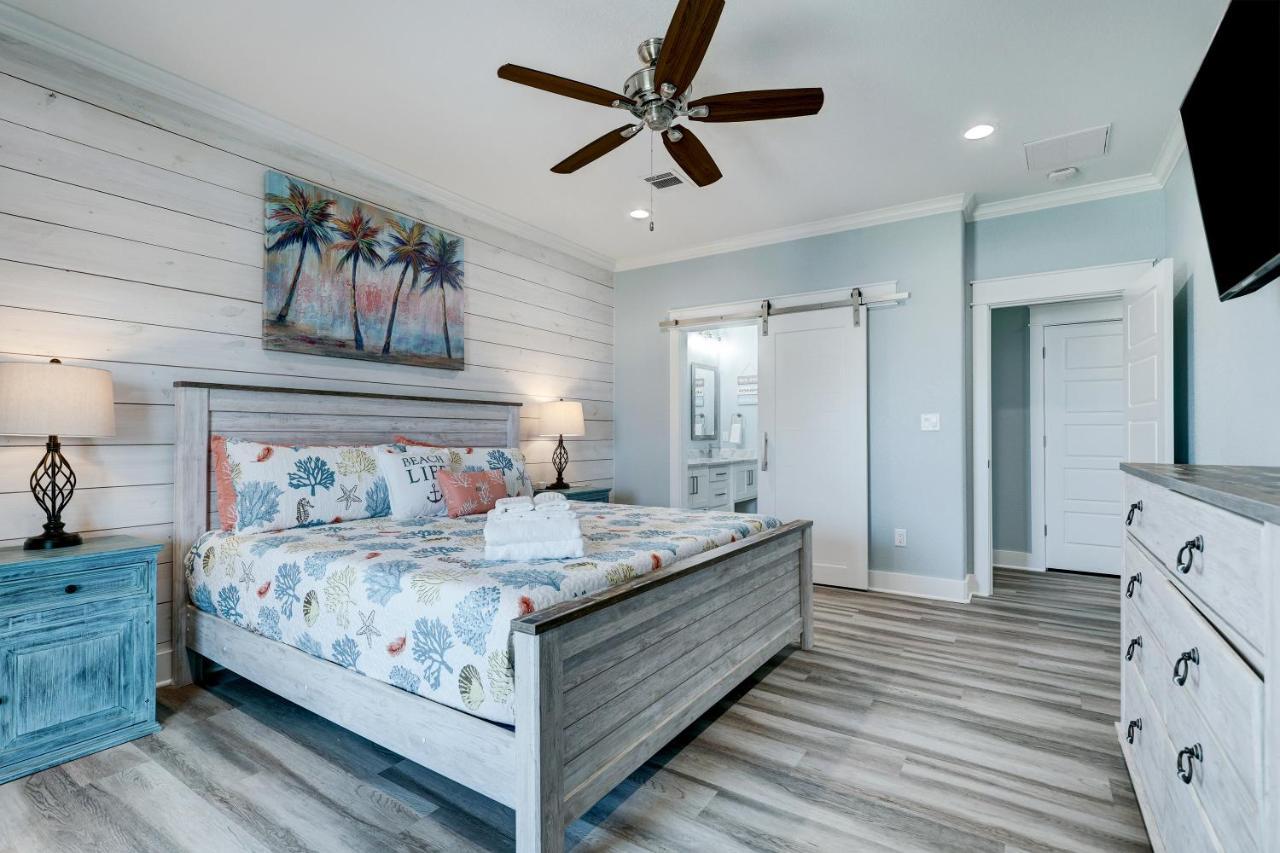 Beachfront - Hot Tub - Bbq - 14 Guests Bolivar Peninsula ภายนอก รูปภาพ