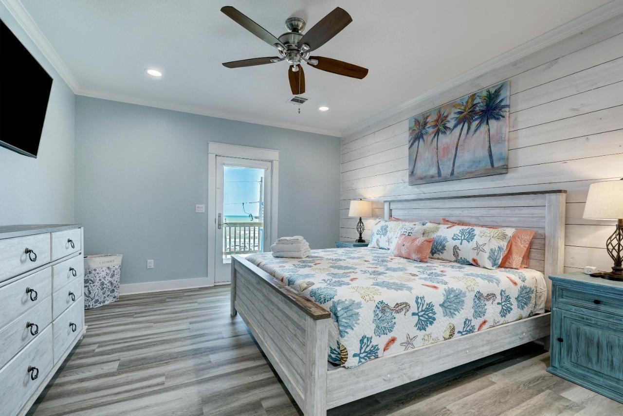 Beachfront - Hot Tub - Bbq - 14 Guests Bolivar Peninsula ภายนอก รูปภาพ